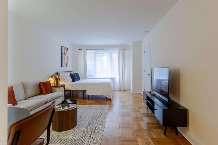 Manhattan, New York에 위치한 Building Park Avenue - noomi - 1013675 - NYC 유닛의 세련된 인테리어가 돋보이는 거실