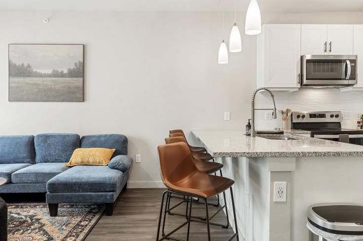 Building Cameron Road - oh-management-usa-llc - 1303397 adresindeki bir dairede modern mobilyalarla zarif bir şekilde tasarlanmış oturma odası Austin, Austin Building Cameron Road - oh-management-usa-llc - 1303397 adresindeki bir dairede modern mobilyalarla zarif bir şekilde tasarlanmış oturma odası Austin, Austin