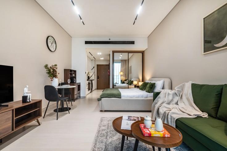 Studio meublé à Marasi Drive 1257224P, Business Bay, Dubai, photo 1 Studio meublé à Marasi Drive 1257224P, Business Bay, Dubai, photo 1
