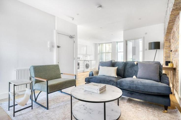 London Borough of Islington, London에 위치한 Building Farringdon Road - plotseeker - 1365688 아파트의 세련된 인테리어가 돋보이는 거실