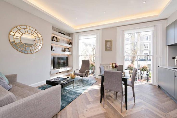 Building Moorhouse Road - prime-sa - 1336248 adresindeki bir dairede modern mobilyalarla zarif bir şekilde tasarlanmış oturma odası City of Westminster, London Building Moorhouse Road - prime-sa - 1336248 adresindeki bir dairede modern mobilyalarla zarif bir şekilde tasarlanmış oturma odası City of Westminster, London