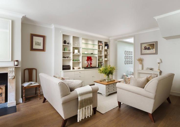Salle de séjour élégante avec mobilier moderne dans un appartement à Building Godfrey Street - private-house-group-1 - 1542818 à Royal Borough of Kensington and Chelsea, London