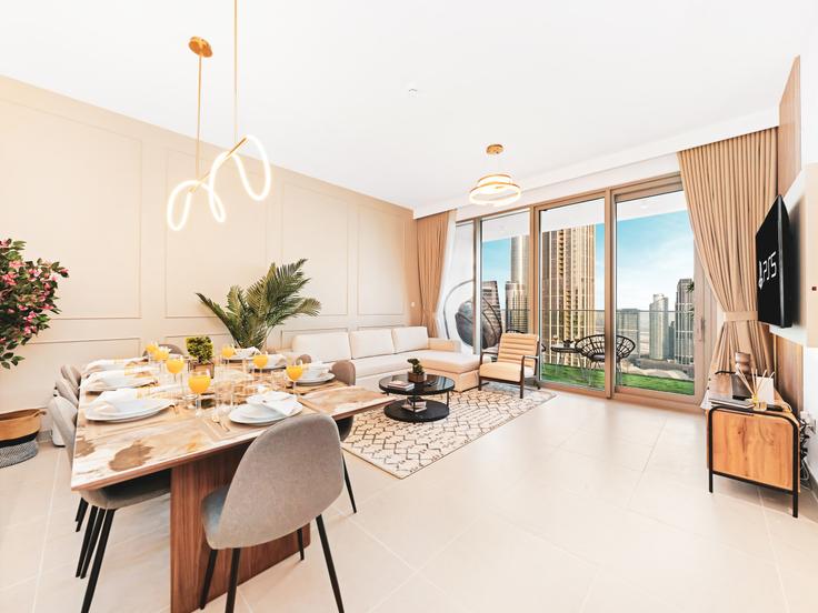 4 yatak odalı mobilyalı daire Sheikh Mohammed bin Rashid Boulevard 1296867P , Downtown Dubai, Dubai, fotoğraf 1