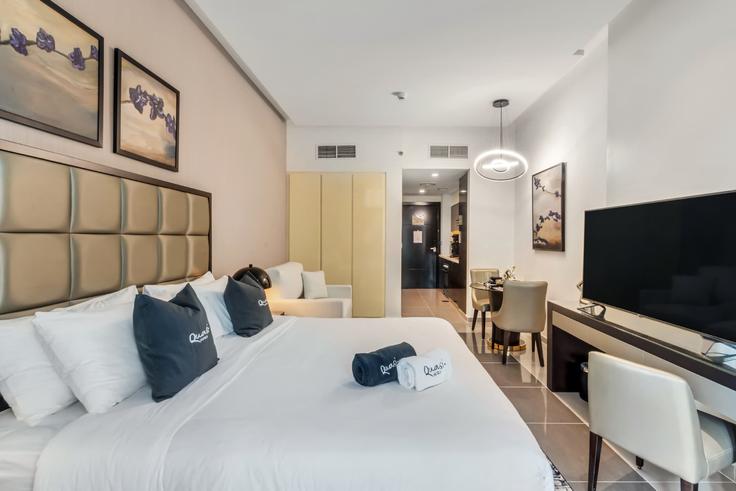 Apartamento estúdio mobiliado em Marasi Dr 1057079P, Business Bay, Dubai, foto 1
