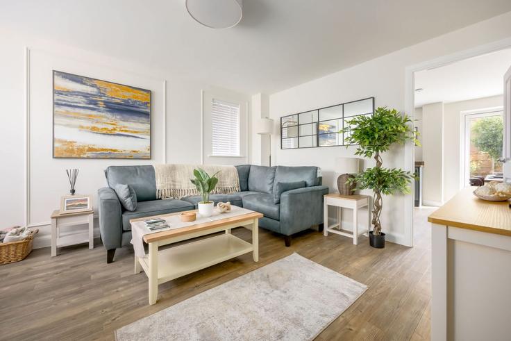 Elegante sala de estar con mobiliario moderno en un apartamento en Building Hoyal Road - quay-holidays - 1695686 en Poole, Poole Elegante sala de estar con mobiliario moderno en un apartamento en Building Hoyal Road - quay-holidays - 1695686 en Poole, Poole