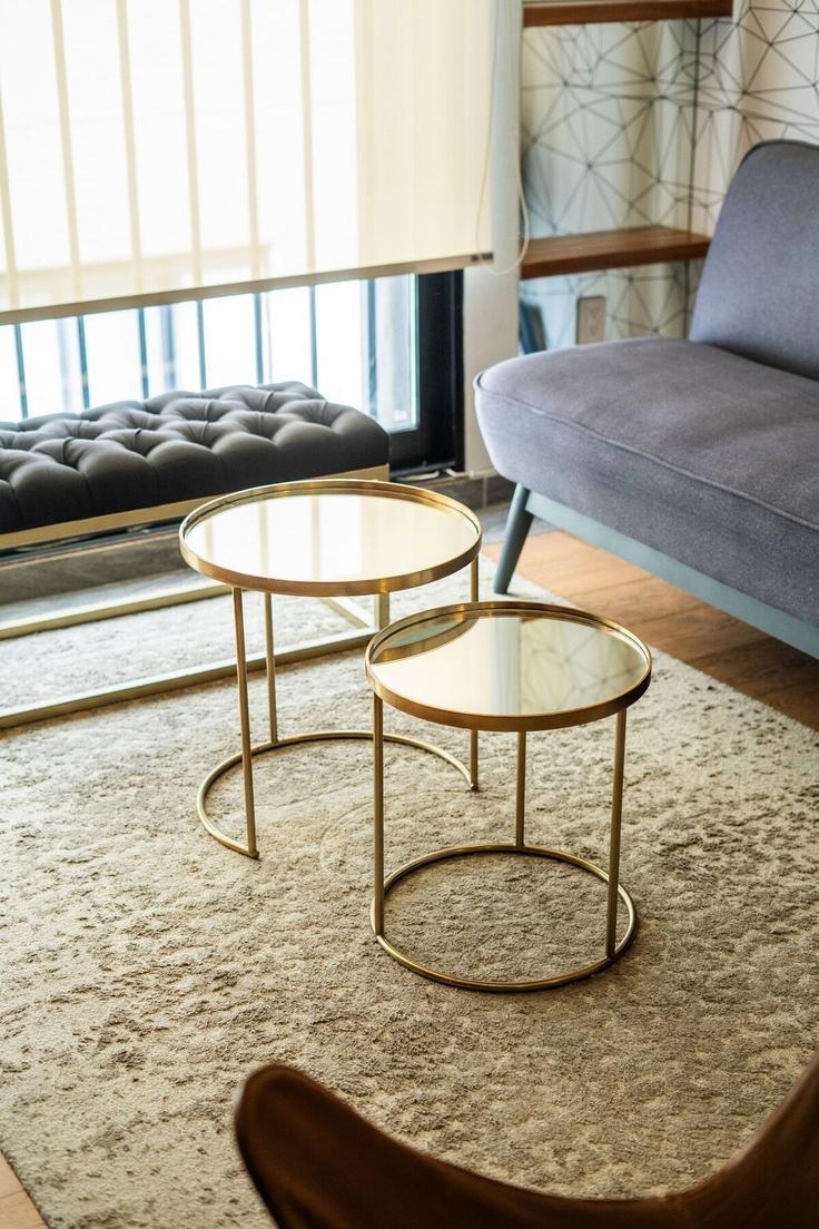 Mexico City, Mexico City에 위치한 Building Calle Querétaro - rent-a-kent - 1225150 - MEX 아파트의 세련된 인테리어가 돋보이는 거실