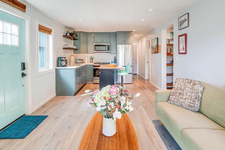 San Francisco, San Francisco에 위치한 Building Genebern Way - revere-estates - 1309729 - SFO 아파트의 세련된 인테리어가 돋보이는 거실