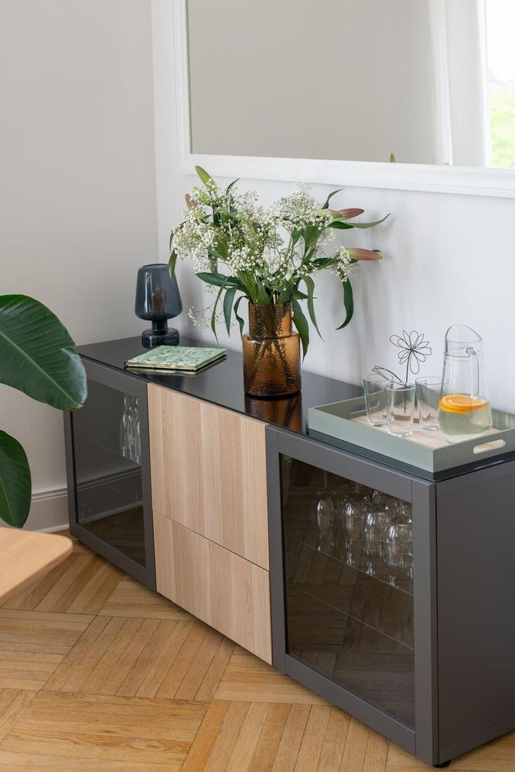 Salle de séjour élégante avec mobilier moderne dans un appartement à Building Philippistraße - rockchair-gmbh - 1253209 - BER à Berlin, Berlin