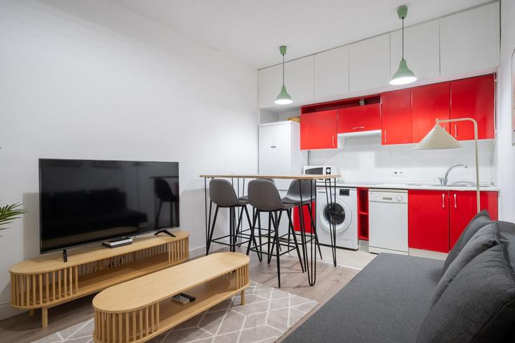 1 quarto mobiliado em apartamentos em Calle de Hortaleza 1285631P, Centro, Madrid, foto 1 1 quarto mobiliado em apartamentos em Calle de Hortaleza 1285631P, Centro, Madrid, foto 1