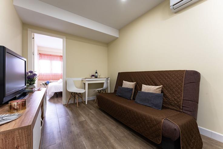 Carretera de Cádiz, Málaga에 위치한 Building Calle Sierra Bermeja - salvador-martinez-muoz - 1331220 유닛의 세련된 인테리어가 돋보이는 거실