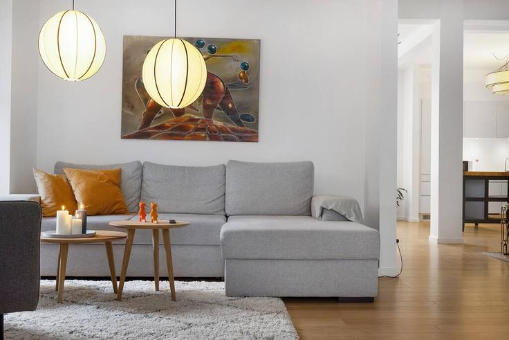 Elegante sala de estar con mobiliario moderno en un apartamento en Building Strøget - sdk-estates - 1309936 - DNK en Copenhagen, Copenhagen Elegante sala de estar con mobiliario moderno en un apartamento en Building Strøget - sdk-estates - 1309936 - DNK en Copenhagen, Copenhagen