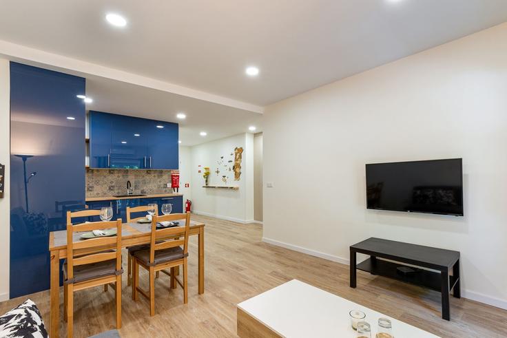 Braga, Braga에 위치한 Building Avenida da Liberdade - seapartamentos - 1343710 아파트의 세련된 인테리어가 돋보이는 거실