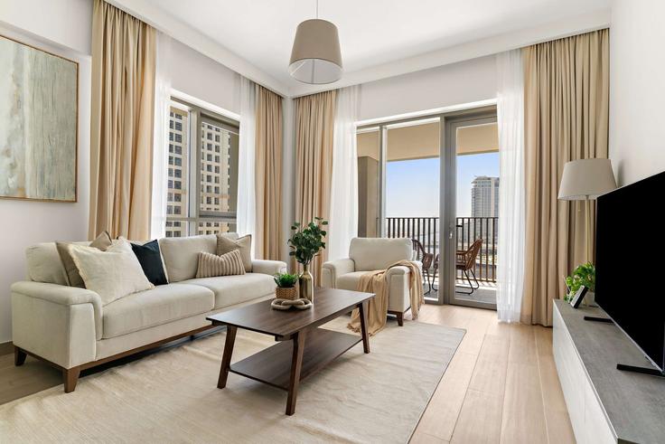 1 yatak odalı mobilyalı daire Tariaq Bedon Esm 1234324P , Ras Al Khor, Dubai, fotoğraf 1