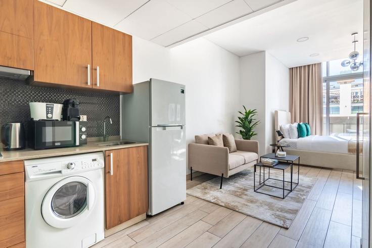 Möblierte Studio-Wohnung in Al Mustaqbal Street 1043998P , Trade Center, Dubai, Foto 1