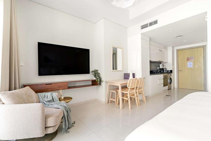 Stüdyo mobilyalı daire Tariaq Bedon Esm 1294680P , Business Bay, Dubai, fotoğraf 1