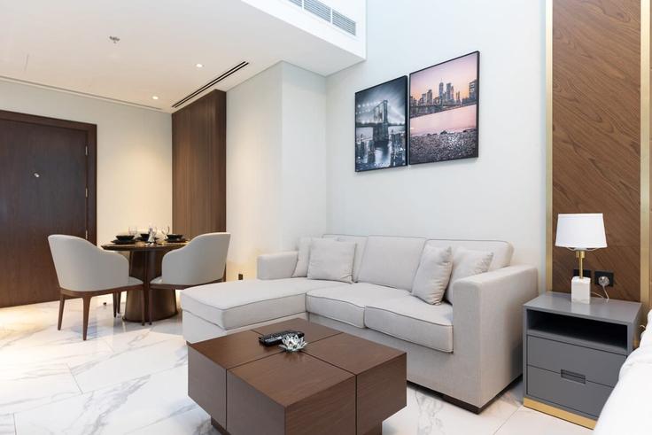 Studio meublé à Marasi Drive 1261522P, Business Bay, Dubai, photo 1 Studio meublé à Marasi Drive 1261522P, Business Bay, Dubai, photo 1