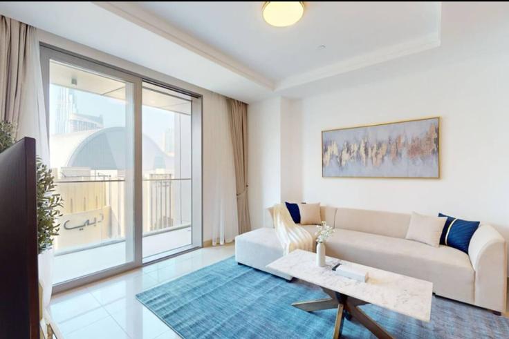 Downtown Dubai, Dubai 소재 Building Tariaq Bedon Esm - skylineserenity - 1297651 - DXB 유닛에 마련된, 현대적인 가구로 꾸며진 우아한 디자인의 거실 Downtown Dubai, Dubai 소재 Building Tariaq Bedon Esm - skylineserenity - 1297651 - DXB 유닛에 마련된, 현대적인 가구로 꾸며진 우아한 디자인의 거실