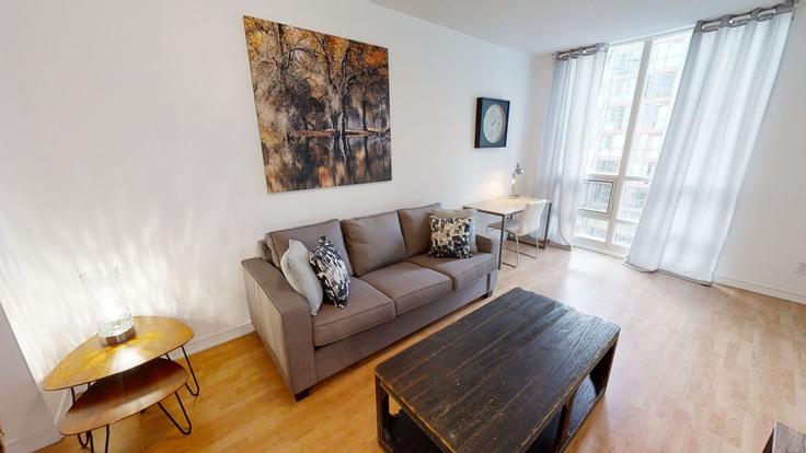 Old Toronto, Toronto에 위치한 Building Bay Street - skyviewsuites-ru - 1473119 유닛의 세련된 인테리어가 돋보이는 거실