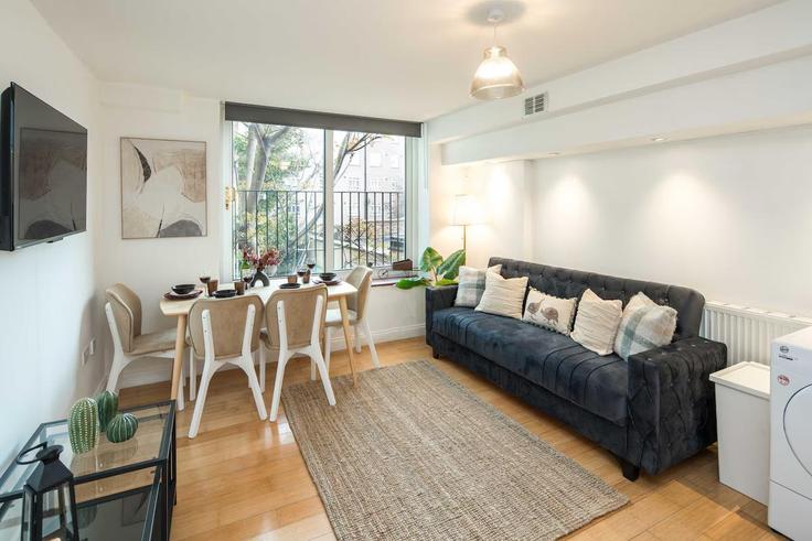 London Borough of Southwark, London에 위치한 Building Pilton Place - sleepy-lodge - 1315722 - LON 아파트의 세련된 인테리어가 돋보이는 거실