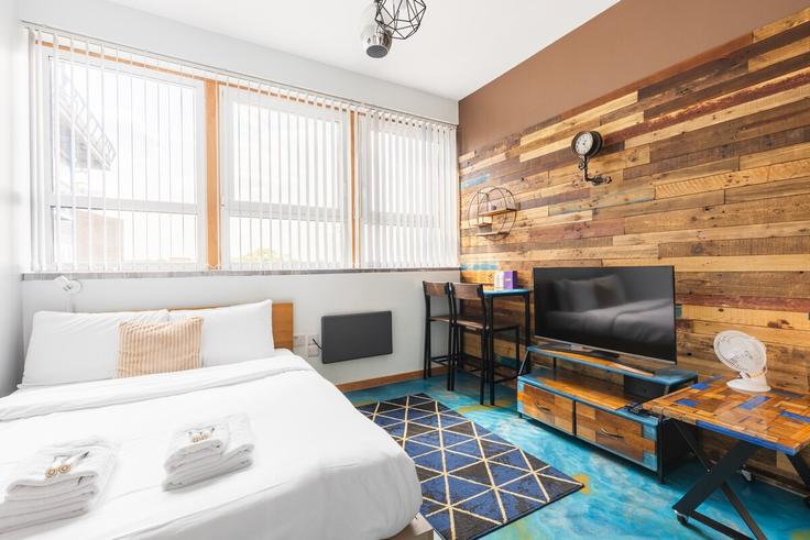 London Royal Borough of Greenwich에 위치한 Hare Street 1513291P의 1침실 가구 완비 유닛, 사진 1
