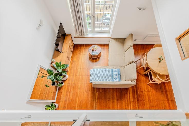Salle de séjour élégante avec mobilier moderne dans un appartement à Building Albany Road - smart-host-group-ted - 1542479 à London Borough of Southwark, London