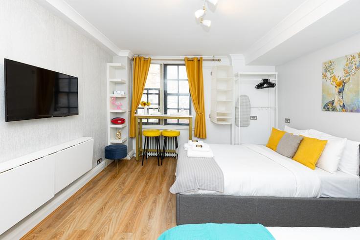 1 apartamento de un dormitorio amueblado en Nutford Place 1513534P , City of Westminster, London, foto 1