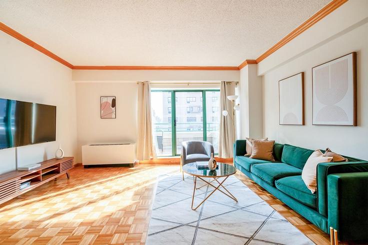 2 apartamento de un dormitorio amueblado en Columbus Avenue 1251680P , Manhattan, New York, foto 1