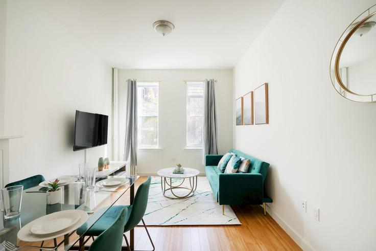 1 apartamento de un dormitorio amueblado en Columbus Avenue 1251669P , Manhattan, New York, foto 1