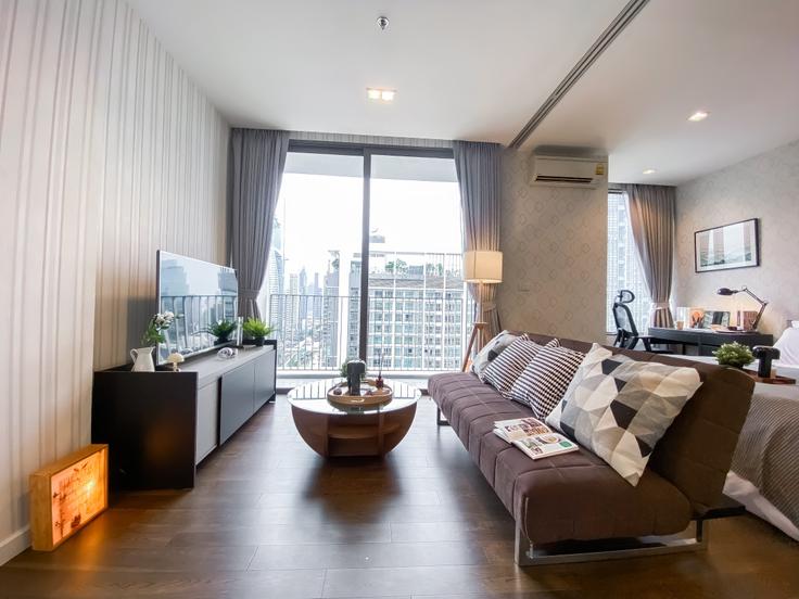 Sathon, Bangkok에 위치한 Building Suan Phlu 1 Alley - sontana-company-limited - 1358430 아파트의 세련된 인테리어가 돋보이는 거실