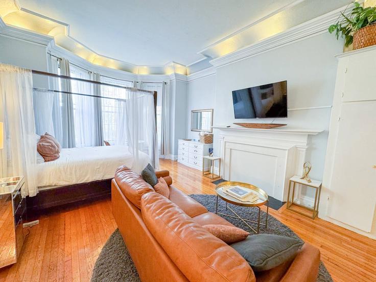 BostonBoston의 Beacon Street(1238128P)에 위치한 1베드룸 풀퍼니시드 아파트 - 사진1