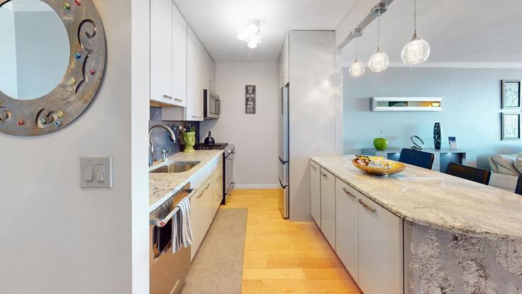 Cuisine fonctionnelle et élégante avec équipement moderne dans un appartement haut de gamme à Building Whittier Place - stars-of-boston - 1238047 - BOS dans Boston, Boston Cuisine fonctionnelle et élégante avec équipement moderne dans un appartement haut de gamme à Building Whittier Place - stars-of-boston - 1238047 - BOS dans Boston, Boston