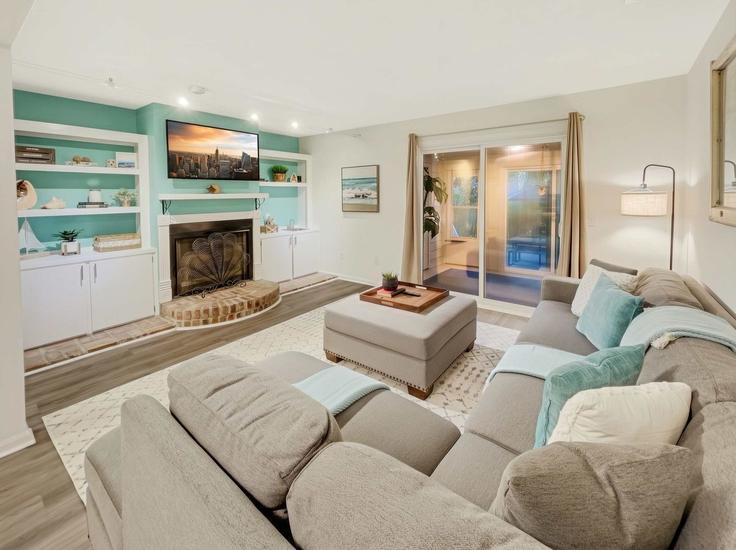Elegante sala de estar con mobiliario moderno en un apartamento en Building Vision Road - stay-lowcountry - 1639362 en Mount Pleasant, Mount Pleasant Elegante sala de estar con mobiliario moderno en un apartamento en Building Vision Road - stay-lowcountry - 1639362 en Mount Pleasant, Mount Pleasant