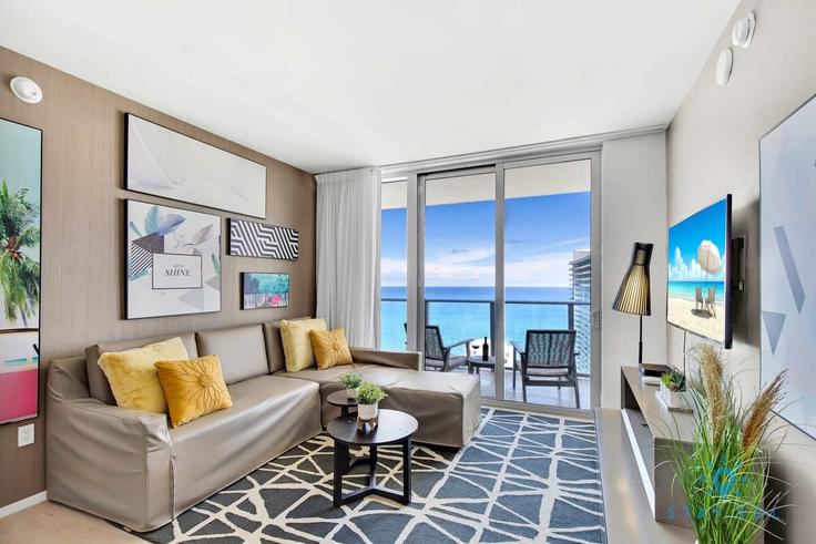 2 chambre appartement meublé à South Ocean Drive 1227285P , Hollywood, Hollywood, photo 1