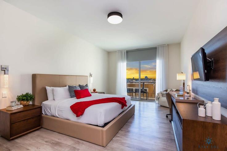 Pierce Streetにあるのスタジオ・家具付きアパート（1227258P、Hollywood、Hollywood）写真 1枚