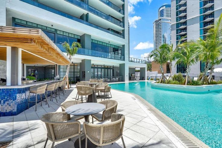 Apartamento estúdio mobiliado em Dwyane Wade Boulevard 1261200P, Miami, Miami, foto 1