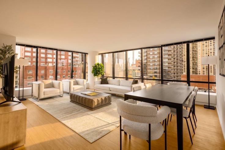 Building East 72nd Street - stayhausguesty - 1330814 adresindeki bir dairede modern mobilyalarla zarif bir şekilde tasarlanmış oturma odası Manhattan, New York Building East 72nd Street - stayhausguesty - 1330814 adresindeki bir dairede modern mobilyalarla zarif bir şekilde tasarlanmış oturma odası Manhattan, New York