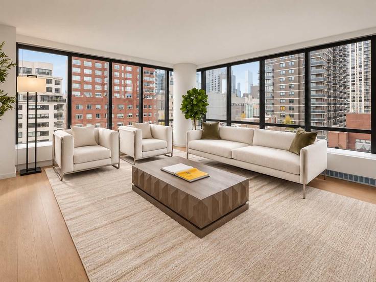 Building East 72nd Street - stayhausguesty - 1330814 adresindeki bir dairede modern mobilyalarla zarif bir şekilde tasarlanmış oturma odası Manhattan, New York Building East 72nd Street - stayhausguesty - 1330814 adresindeki bir dairede modern mobilyalarla zarif bir şekilde tasarlanmış oturma odası Manhattan, New York