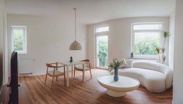 Celle, Celle에 위치한 Building Hostmannstraße - staylight - 1404547 유닛의 세련된 인테리어가 돋보이는 거실