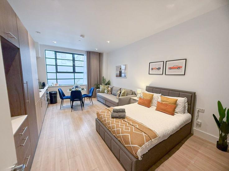 City of Westminster, London에 위치한 Building Church Street Estate - staylio-london - 1523647 유닛의 세련된 인테리어가 돋보이는 거실
