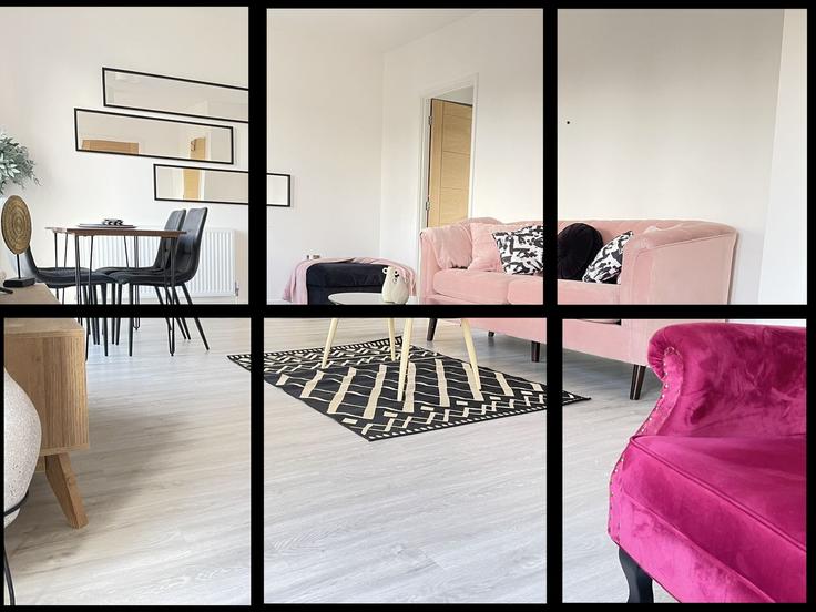 Building Ferndale Rise - stl-stays - 1371139 adresindeki bir dairede modern mobilyalarla zarif bir şekilde tasarlanmış oturma odası Cambridge, Cambridge