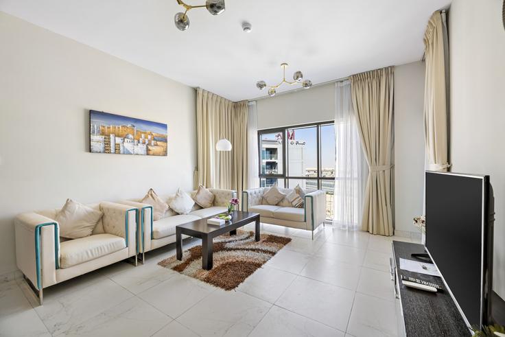 2 möblierte Einzimmerwohnung in Tariaq Bedon Esm 1316997P , Dubai South Residential District, Dubai, Foto 1