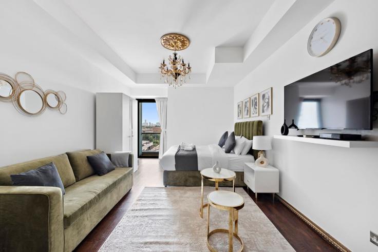 Stüdyo mobilyalı daire Goldcrest Views 1 1317081P , JLT, Dubai, fotoğraf 1