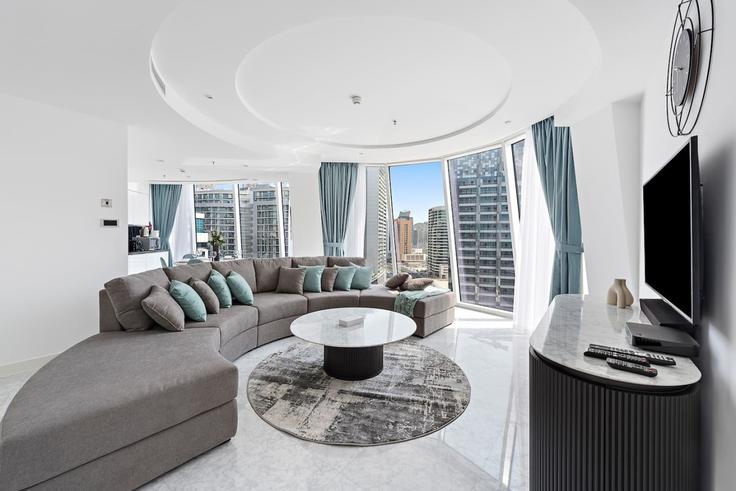 2 möblierte Einzimmerwohnung in Marasi Drive 1317120P , Business Bay, Dubai, Foto 1
