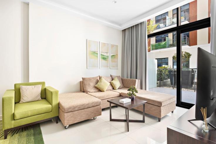 1 chambre appartement meublé à Tariaq Bedon Esm 1317094P , Dubai South Residential District, Dubai, photo 1