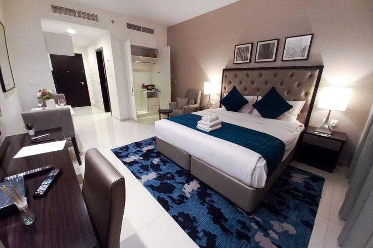 Studio meublé à Tariaq Bedon Esm 1317110P, Dubai South Residential District, Dubai, photo 1