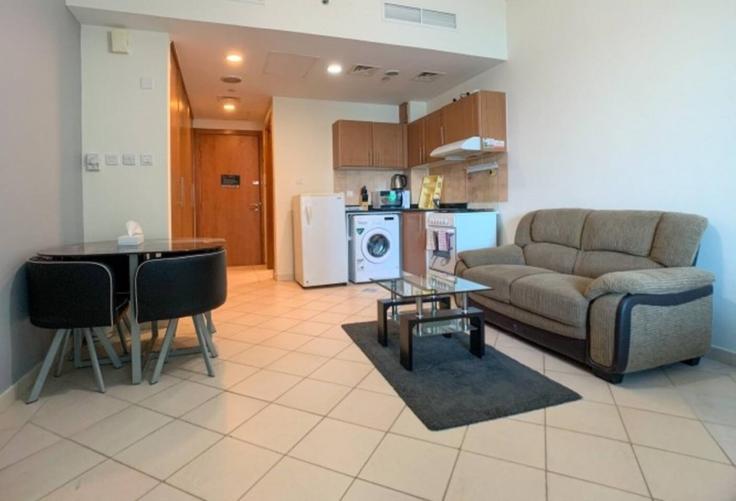 Möblierte Studio-Wohnung in Tariaq Bedon Esm 1317128P , Dubai Production City, Dubai, Foto 1