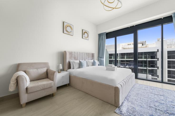 Apartamento estúdio mobiliado em Azizi Riviera 43 1317161P, Nad Al Sheba, Dubai, foto 1