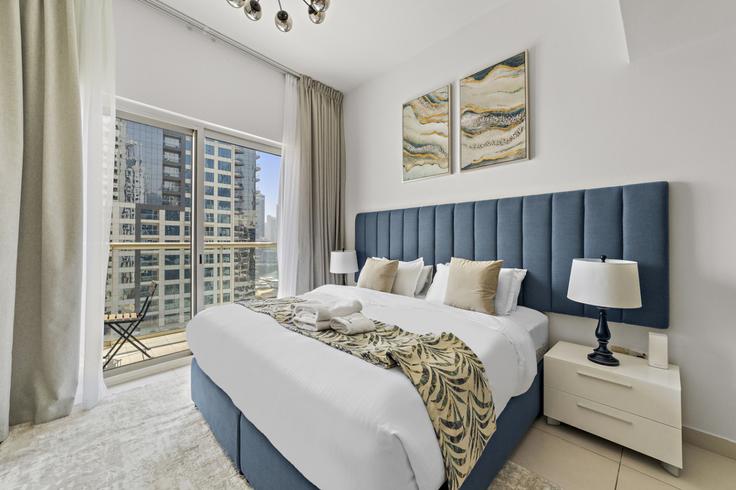 Marina View Tower Aにあるのスタジオ・家具付きアパート（1317164P、Dubai Marina、Dubai）写真 1枚