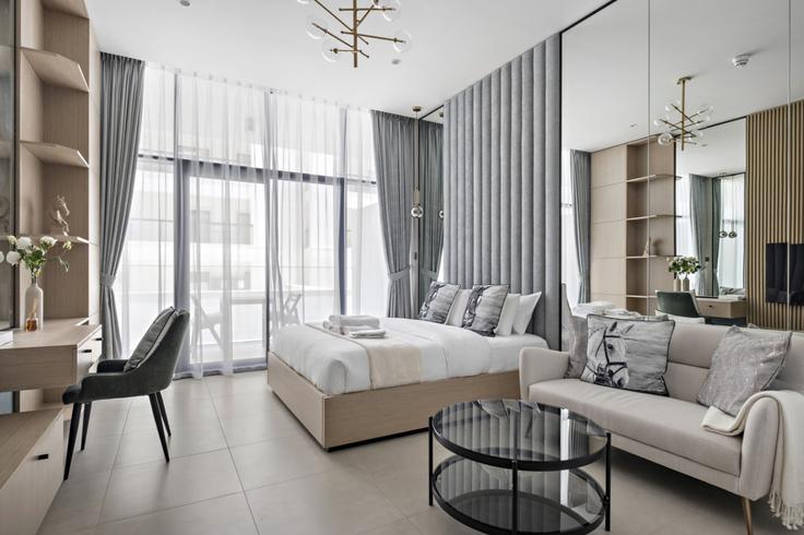 Studio amueblado en Westwood By Imtiaz 1317168P , Jebel Ali Village, Dubai, foto 1