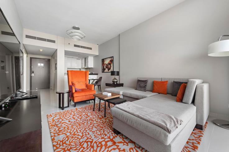 1 quarto mobiliado em apartamentos em Hessa Street 1317210P, Al Hebiah Third, Dubai, foto 1